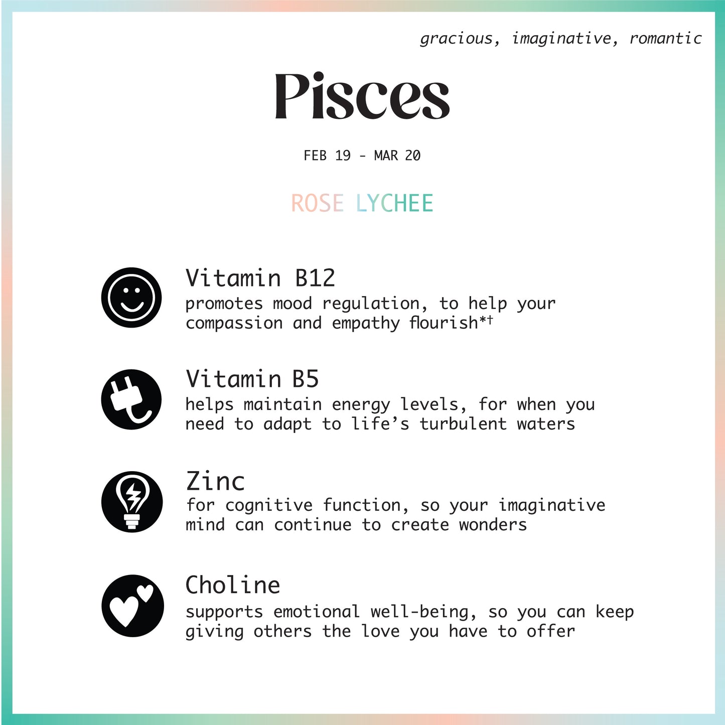 Pisces - Rose Lychee