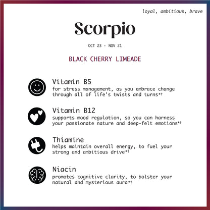 Scorpio - Black Cherry Limeade