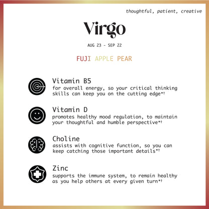 Virgo - Fuji Apple Pear