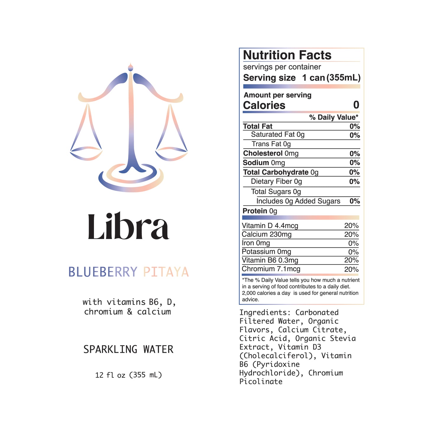 Libra - Blueberry Pitaya
