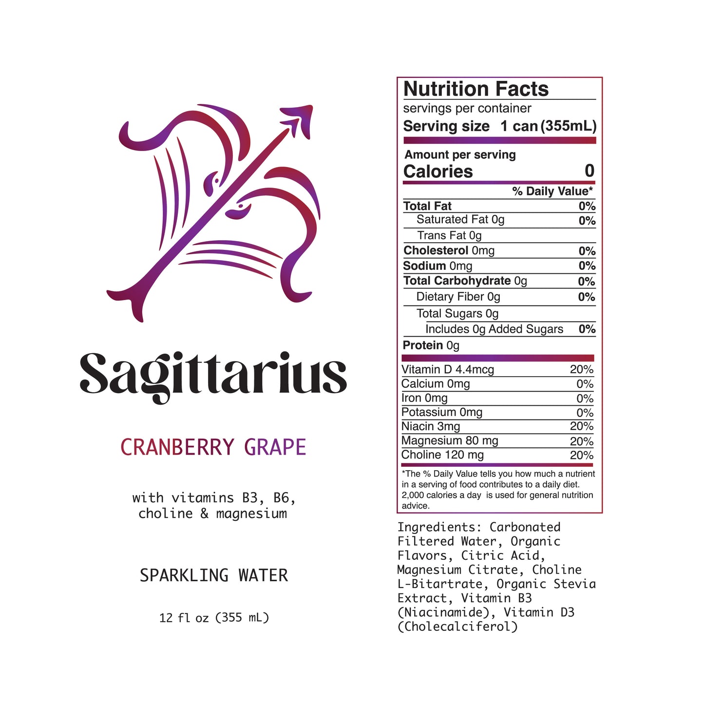 Sagittarius - Cranberry Grape