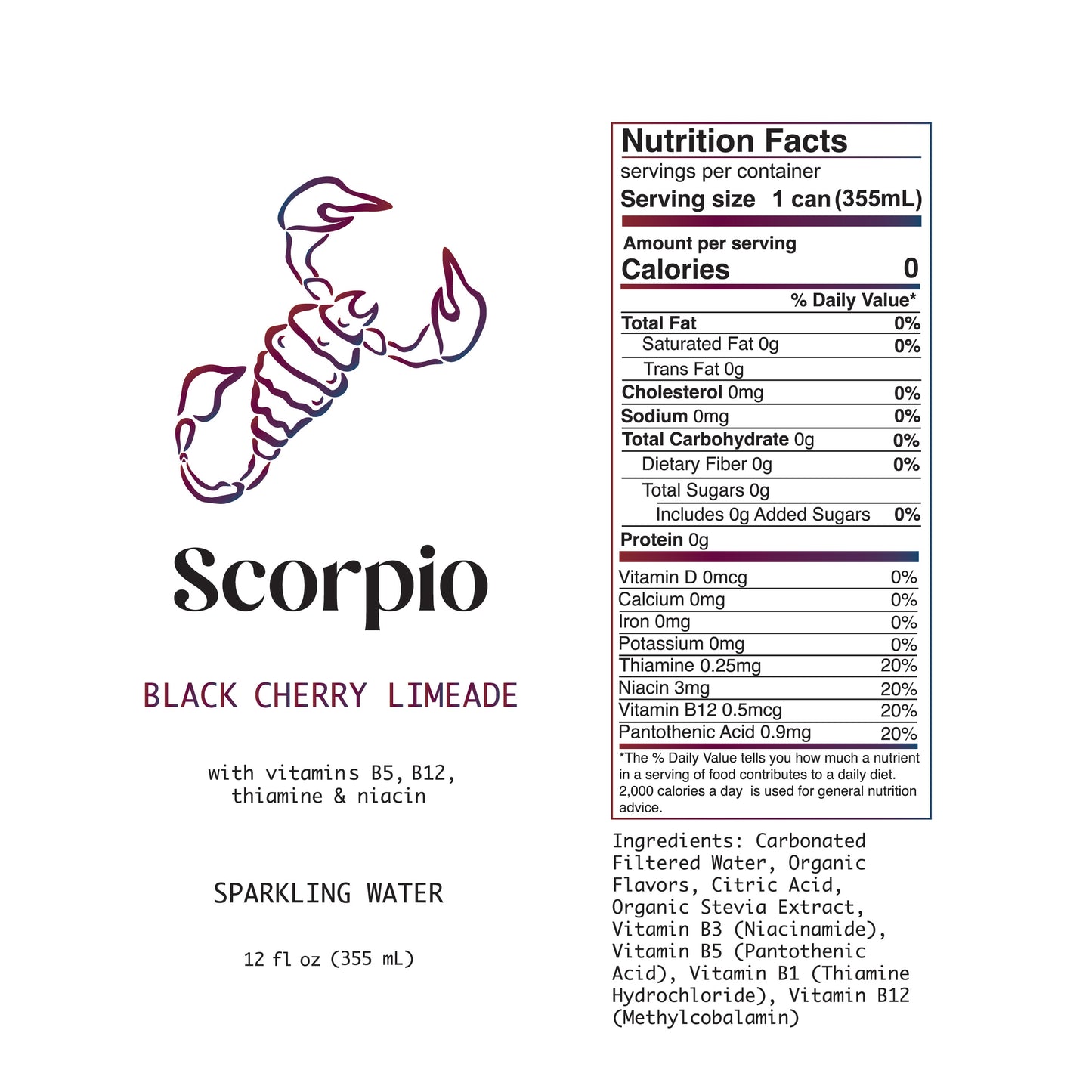 Scorpio - Black Cherry Limeade